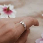 טבעת 3 צדפים קטנים מכסף טהור 925 2.jpg