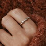 טבעת צדפים מכסף 925. טבעת צדף לאישה מכסף אמיתי (2)
