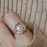 טבעת שמש מכסף אמיתי 925. טבעת חברות מקורית.jpg