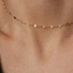 שרשרת גולדפילד עדינה קצרה ללא תליון