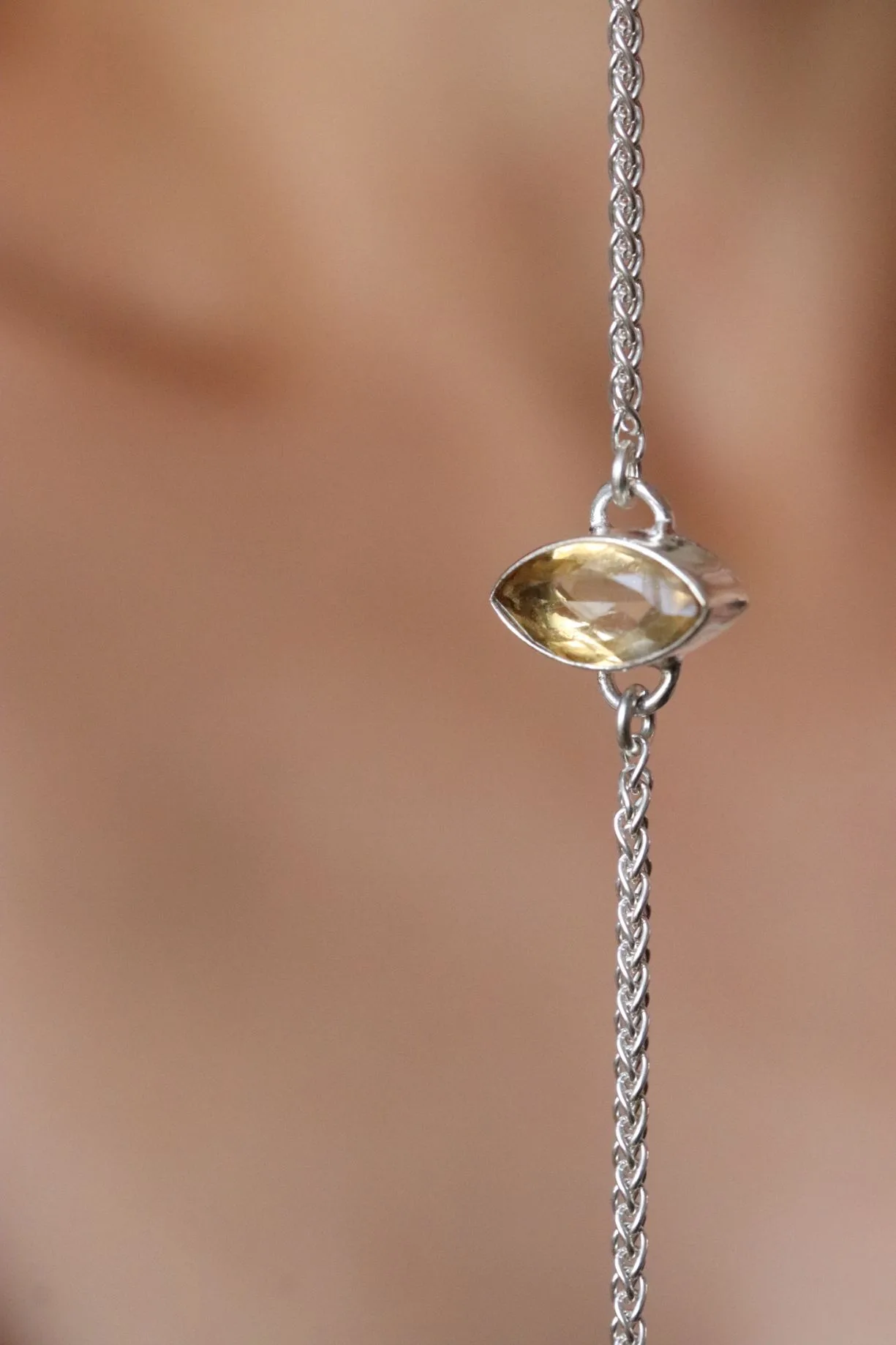 צמיד סיטרין מכסף 925 (2) (1)