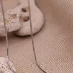 שרשרת יוניסקס חלקה ללא תליון עמידה במים (1)