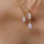 שרשרת מונסטון זהב עדינה (2)