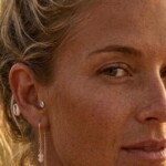 עגילי מונסטון לאישה, עילי כסף צלויים, עגילים עם אבן חן, אבן אהבה