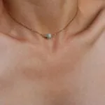 שרשראות אבני חן, שרשראות זהב עדינות, שרשראות נשים מיוחדות, שרשראות אבנים (5)