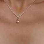 שרשרת סיטרין כסף 925, שרשראות עדינות לנשים, שרשראות אבני חן, תכשיטי סיטרין, תכשיטי אבני חן, שרשראות קריסטלים (2)