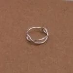 עגיל לחור קונץ', עגיל לקונץ', הליקס מכסף 925, עגיל לקונץ' אמיתי, קונץ' לאוזן,