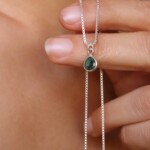 שרשרת אמרלד לאישה, אבן לפיריון, שרשרת אבן ברקת, סגולות אבן אמרלד, שרשרת אבן חן, שרשרת איזמרגד, שרשראות אבני חן