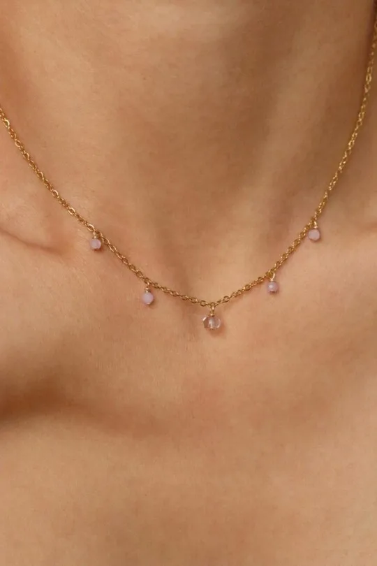 שרשרת קונזייט, שרשרת אמטיסט, שרשראות זהב עדינות, שרשראות אבני חן, שרשראות כסף, שרשראות אבנים, שרשראות גולדפילד לנשים