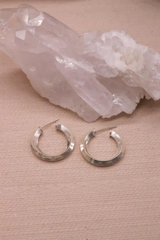 עגילי חישוק פתוחים, עגילי חישוק כסף אמיתי, עגילי חישוק לנשים, עגילים מיוחדים