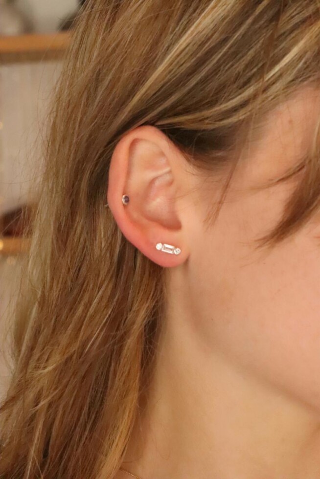 עגילים משובצים לאישה, עגילי כסף משובצים, עגילים צמודים לאוזן, עגילים לאירוע, עגילים משובצים לנשים, עגילי זירקון, עגילי יהלום (2)