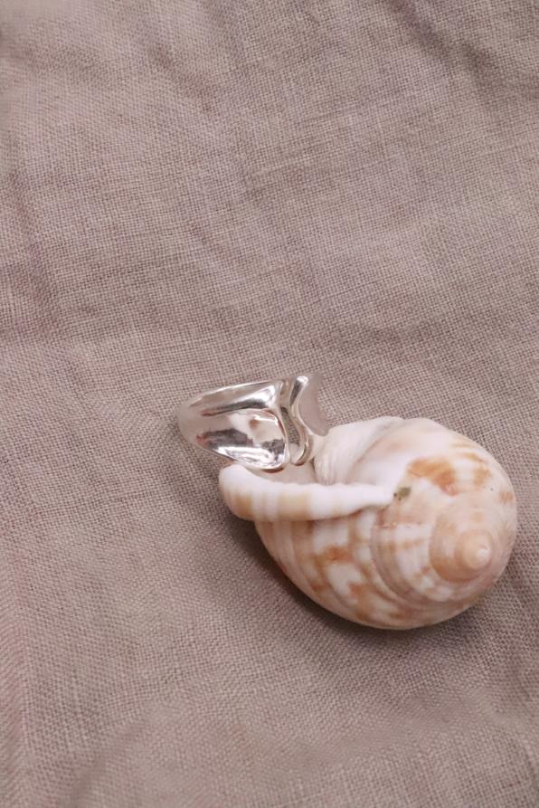 טבעת כסף פתוחה, טבעת כסף גלית, טבעות כסף לנשים, טבעת כסף לאישה, טבעות עמידות במים, טבעת כסף עבה (2)