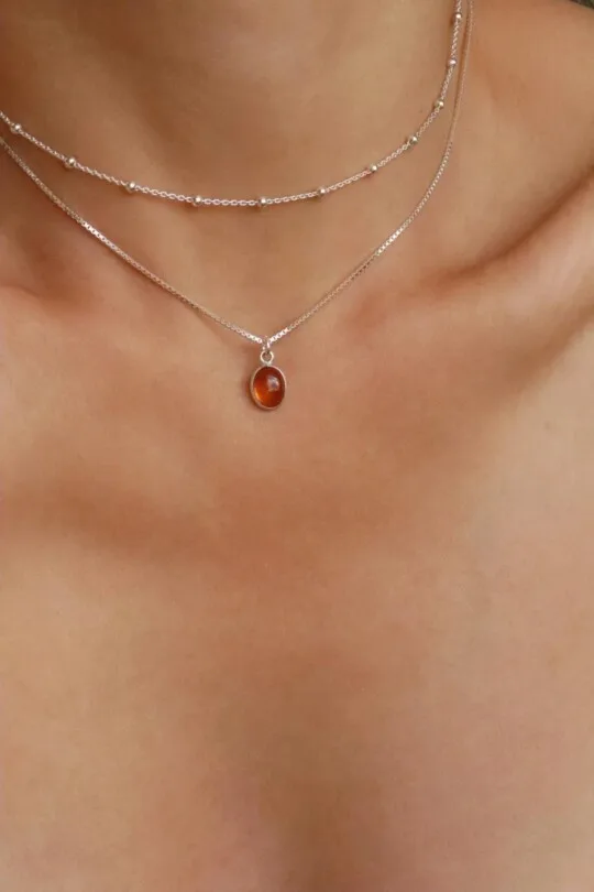 שרשרת סיטרין לאישה, אבן השפע, אבן הכסף, אבן לפרנסה, סט שרשראות כסף לאישה, סט שרשראות אבן חן