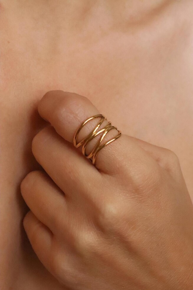 טבעות זהב לנשים, טבעות זהב פתוחות, טבעת זהב עבה, טבעות זהב עבות, טבעות לנשים