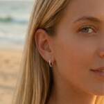 עגילי חישוק קטנים מכסף, עגיל חישוק קטן, עגילים לנשים, עגילי כסף לנשים, עגילי חישוק דקים (1)