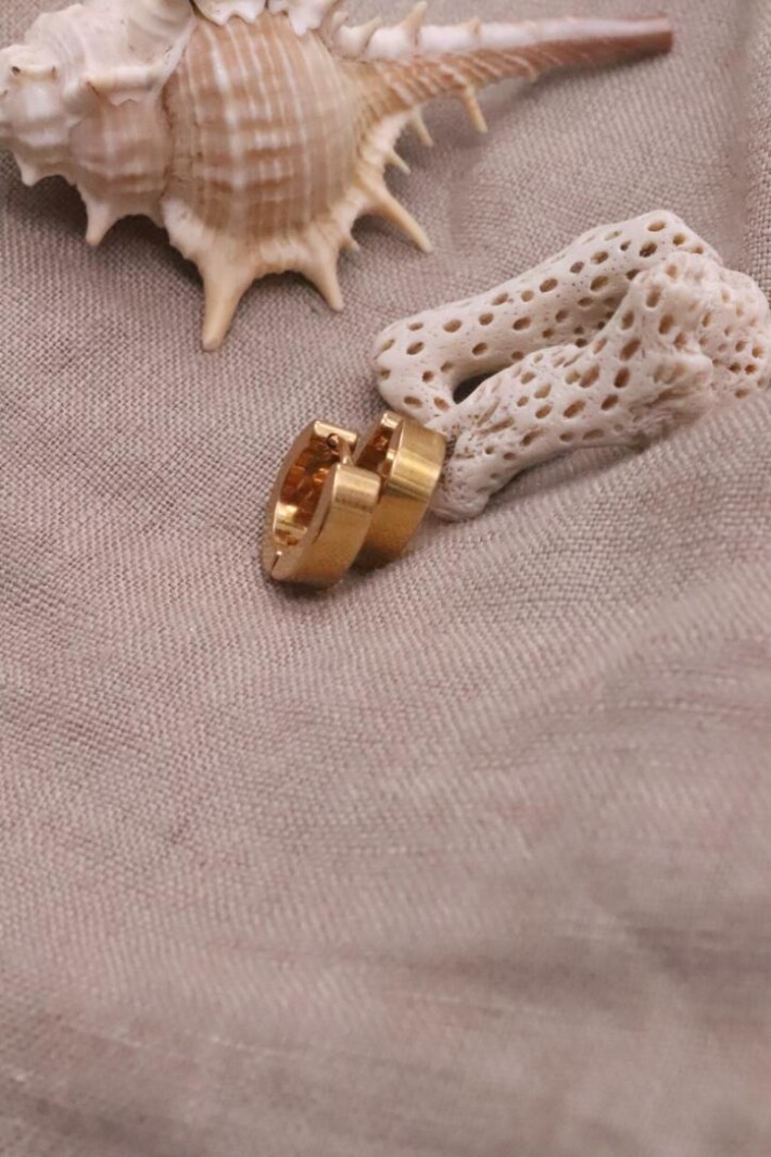 עגילי חישוק קטנים, עגילי חישוק זהב קטנים, עגילי חישוק זהב עבים, עגילי חישוק זהב לאישה, עגילי זהב לאישה (1)