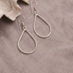 עגילי טיפה תלויים, עגילי טיפה לאישה, עגילי כסף תלויים, עגילים תלויים לאישה, עגילי כסף מיוחדים, עגילים לנשים