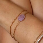 צמיד אמטיסט לאישה, אבן השפע, אבן לפרנסה, צמידי אבני חן, תכשיטי אמטיסט, תכשיטי אבני חן, סט צמידים לאישה, צמיד אבן חן (1)