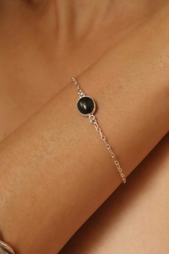 צמיד טורמלין שחור כסף 925, צמיד אבן חן לאישה, צמידי אבני חן כסף 925, צמידים לנשים, צמידי כסף לנשים, אבן חן להגנה, קמע להגנה