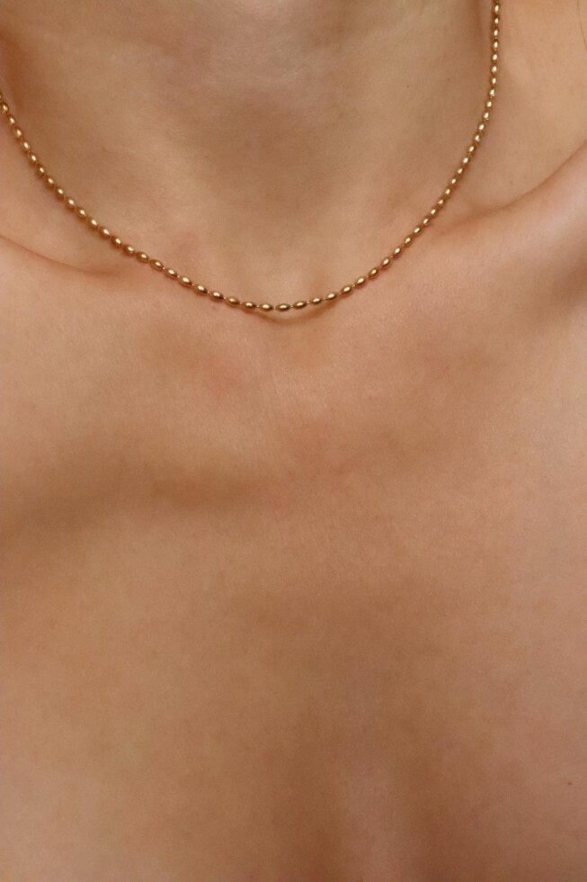 שרשרת זהב עדינה לאישה, שרשרת זהב ללא תליון, שרשראות זהב לנשים, שרשראות זהב איכותיות, שרשרת זהב דקה