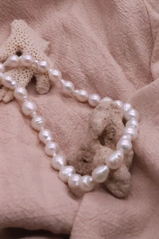 שרשרת פנינים לאישה, שרשרת פנינים צ'אנקית, שרשראות לאירוע, שרשרת לחתונה, תכשיטי פנינים, שרשראות פנינים, שרשרת פנינה