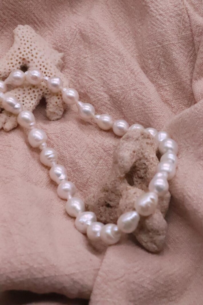 שרשרת פנינים לאישה, שרשרת פנינים צ'אנקית, שרשראות לאירוע, שרשרת לחתונה, תכשיטי פנינים, שרשראות פנינים, שרשרת פנינה