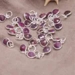 שרשרת רובי לאישה, אבן לפיריון, שרשרת אבן חן לאישה, שרשראות כסף עדינות, שרשראות אבני חן, תכשיטי אבני חן, אבני חושן, תכשיטי רובי לנשים (2)