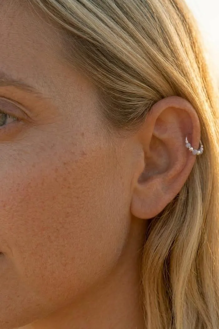 עגיל חישוק להליקס, הליקס אבן חן, חישוק כסף להליקס, הליקסים לנשים, הליקסים מכסף 925, הליקס לנשים, חישוק להליקס, ישוק קטן (2)