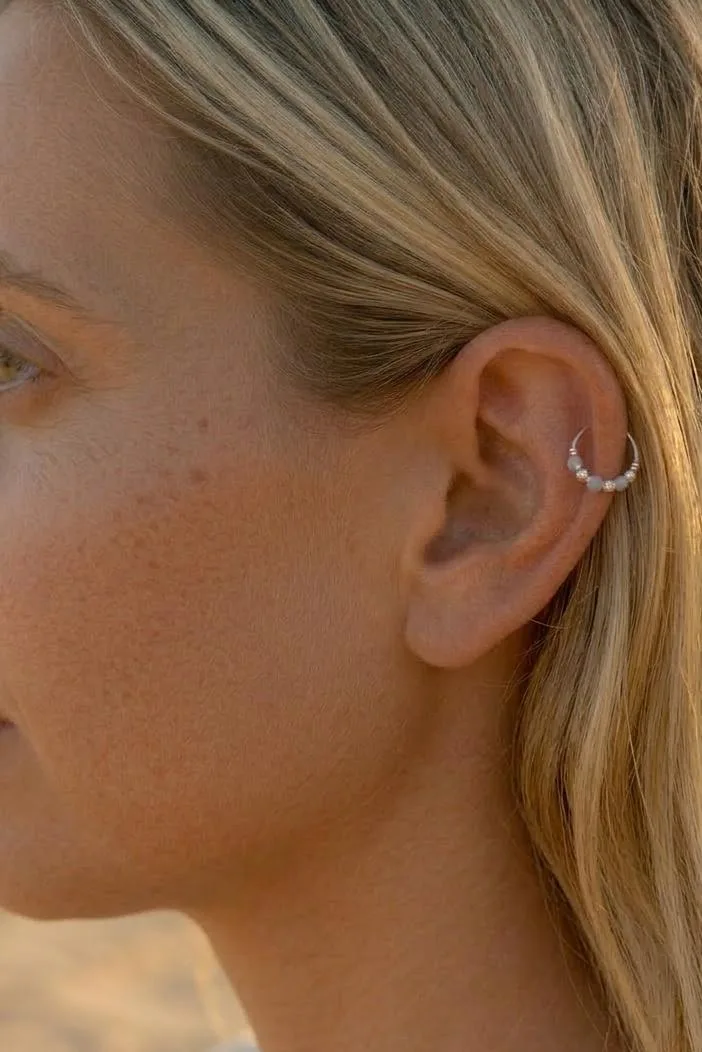 עגיל חישוק להליקס, הליקס אבן חן, חישוק כסף להליקס, הליקסים לנשים, הליקסים מכסף 925, הליקס לנשים, חישוק להליקס, ישוק קטן (3)