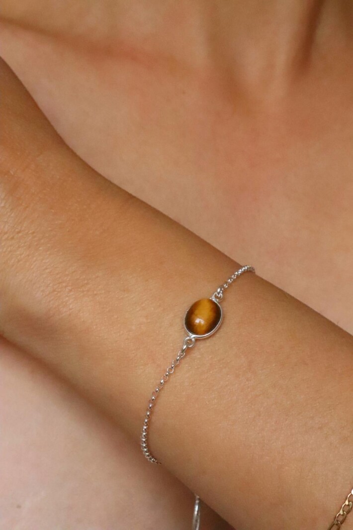 צמיד עין הנמר, תכשיטים עם עין הנמר, טייגר איי, צמיד אבן חן לאישה