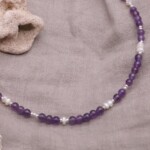 שרשרת אמטיסט לאישה, אבן אמטיסט, אבן לפרנסה