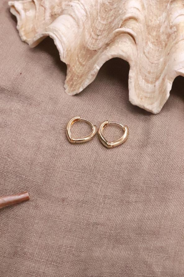 עגילי חישוק זהב קטנים, עגילי זהב לאישה, עגילים לנשים, עגילים עדינים