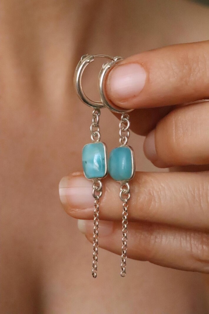 עגילי לרימר לאישה, עגילי חישוק עם אבן חן, תכשיטי לרימר, תכשיטים עם אבני חן, עגילים מיוחדים, עגילים לנשים