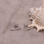 עגילים משובצים לאישה, עגילים משובצים צמודים, עגילי זירקון צמודים, עגילי כסף צמודים לאוזן, עגילים לאירוע (2)