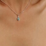 שרשרת אמזונייט לאישה, שרשרת אבן חן לאישה, שרשראות לנשים, שרשראות אבני חן, שרשרת אבן חן כסף 925 (1)