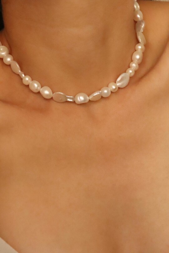 שרשרת פנינים גדולות, שרשרת פנינים קצרה, שרשרת פנינים צ'אנקית, שרשראות פנינים לנשים, שרשרת פנינים אמיתיות